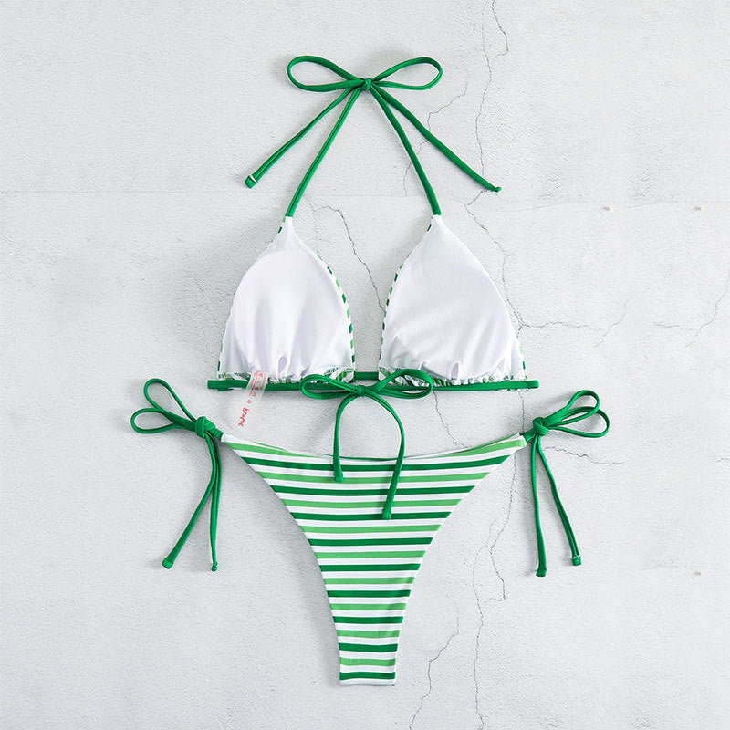 Dam Triangel-Bikini med justerbara knytband Mirla-Eva Jonsson