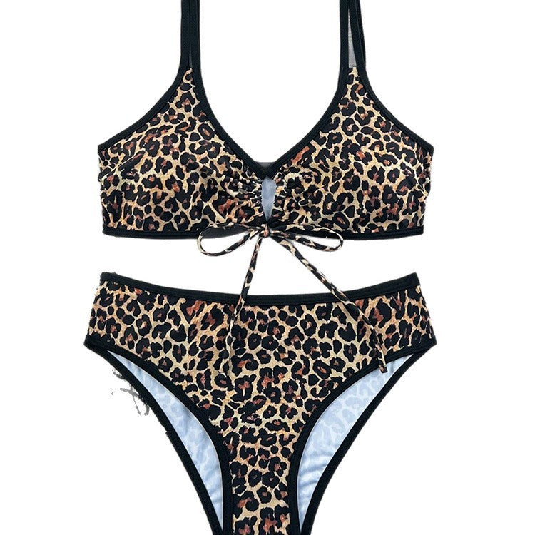 Dam Triangel-Bikini med slinga-detalj och hög midja Mirla-Eva Jonsson