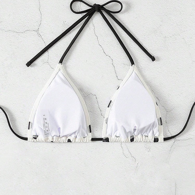 Dam Triangel-Bikiniöverdel med lekfullt prickigt mönster Mirla-Eva Jonsson