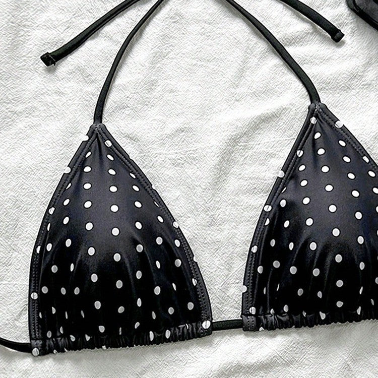 Dam Triangel-Bikiniöverdel med lekfullt prickigt mönster Mirla-Eva Jonsson