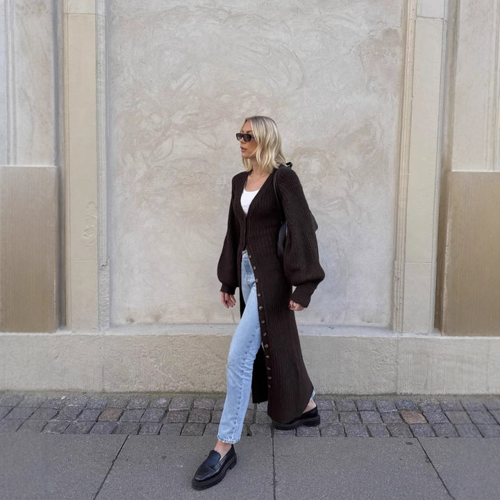 Dam Tröja med romantiska Volangdetaljer Mirla-Eva Jonsson