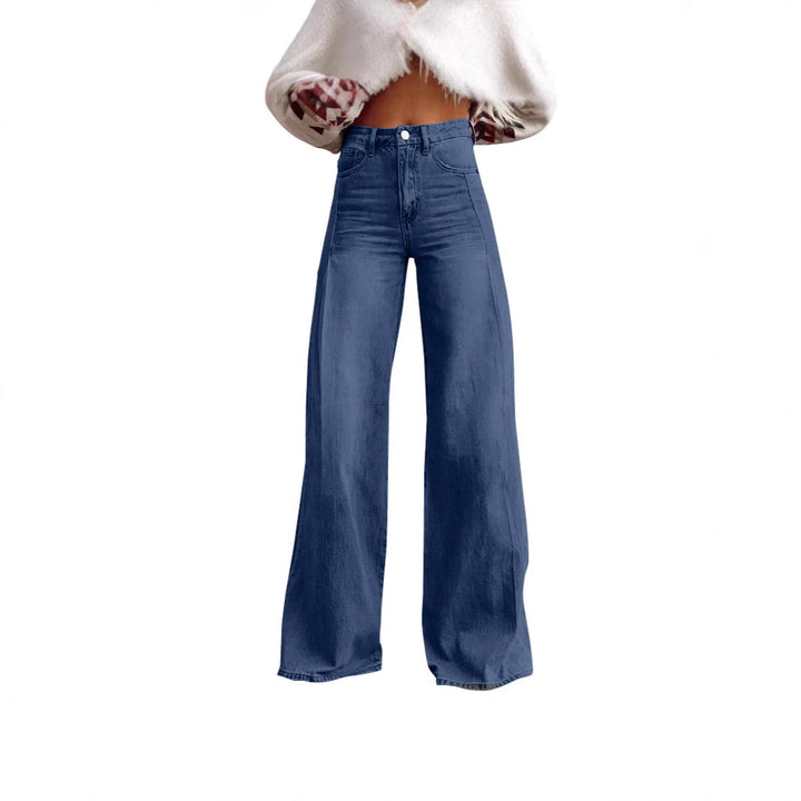 Dam Wide High-Waist Jeans in Urban Style Mirla-Eva Jonsson