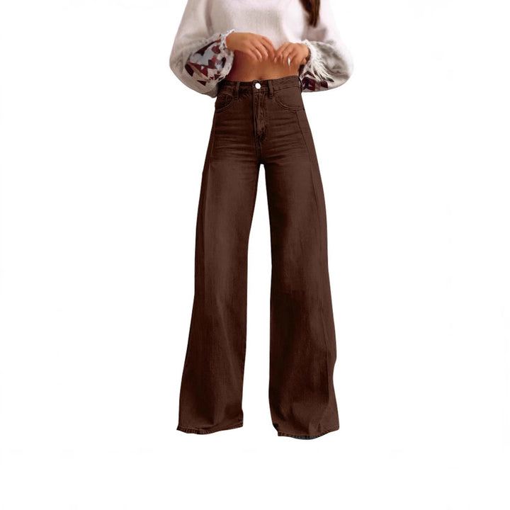 Dam Wide High-Waist Jeans in Urban Style Mirla-Eva Jonsson