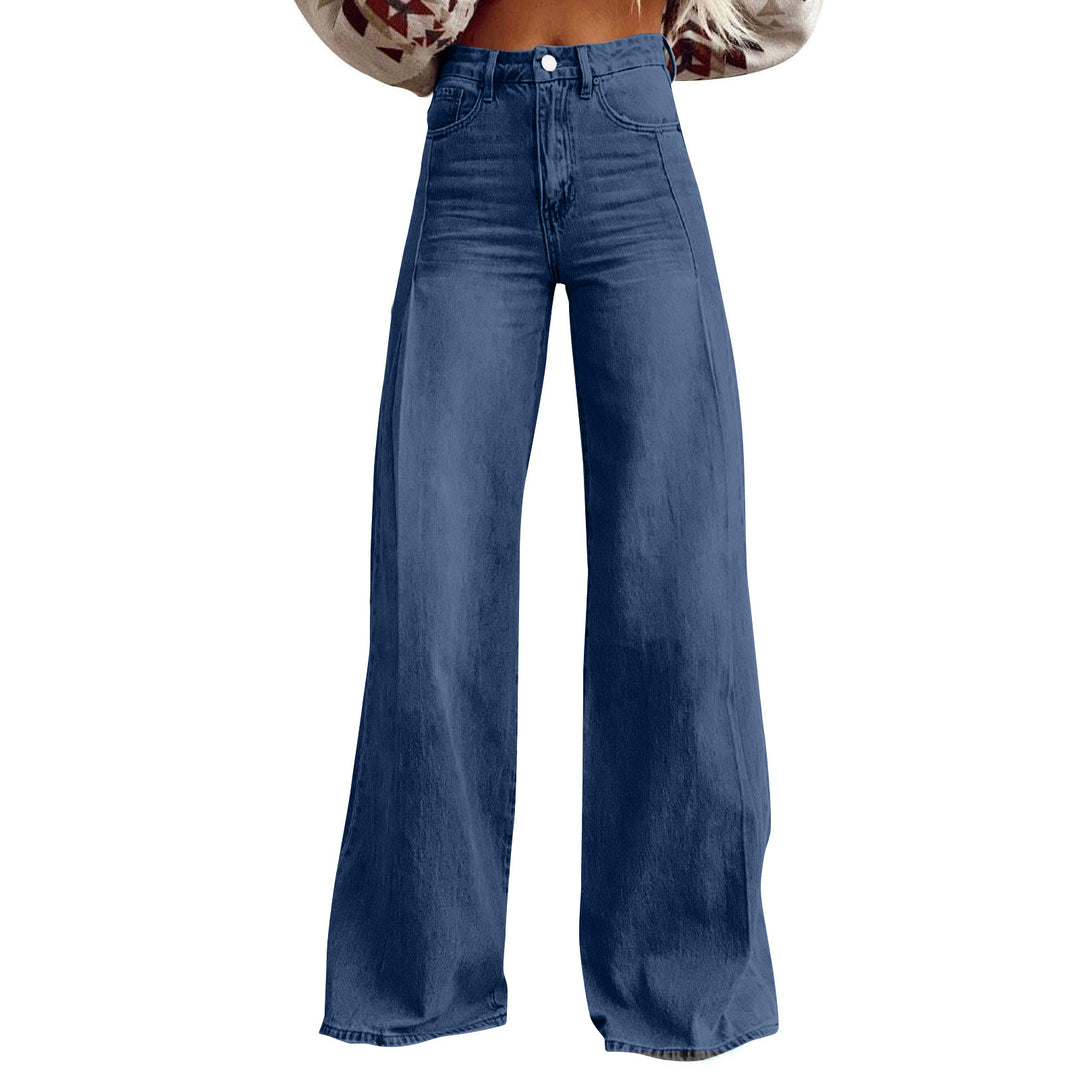 Dam Wide High-Waist Jeans in Urban Style Mirla-Eva Jonsson