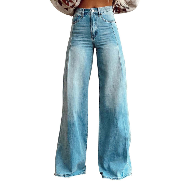 Dam Wide High-Waist Jeans in Urban Style Mirla-Eva Jonsson