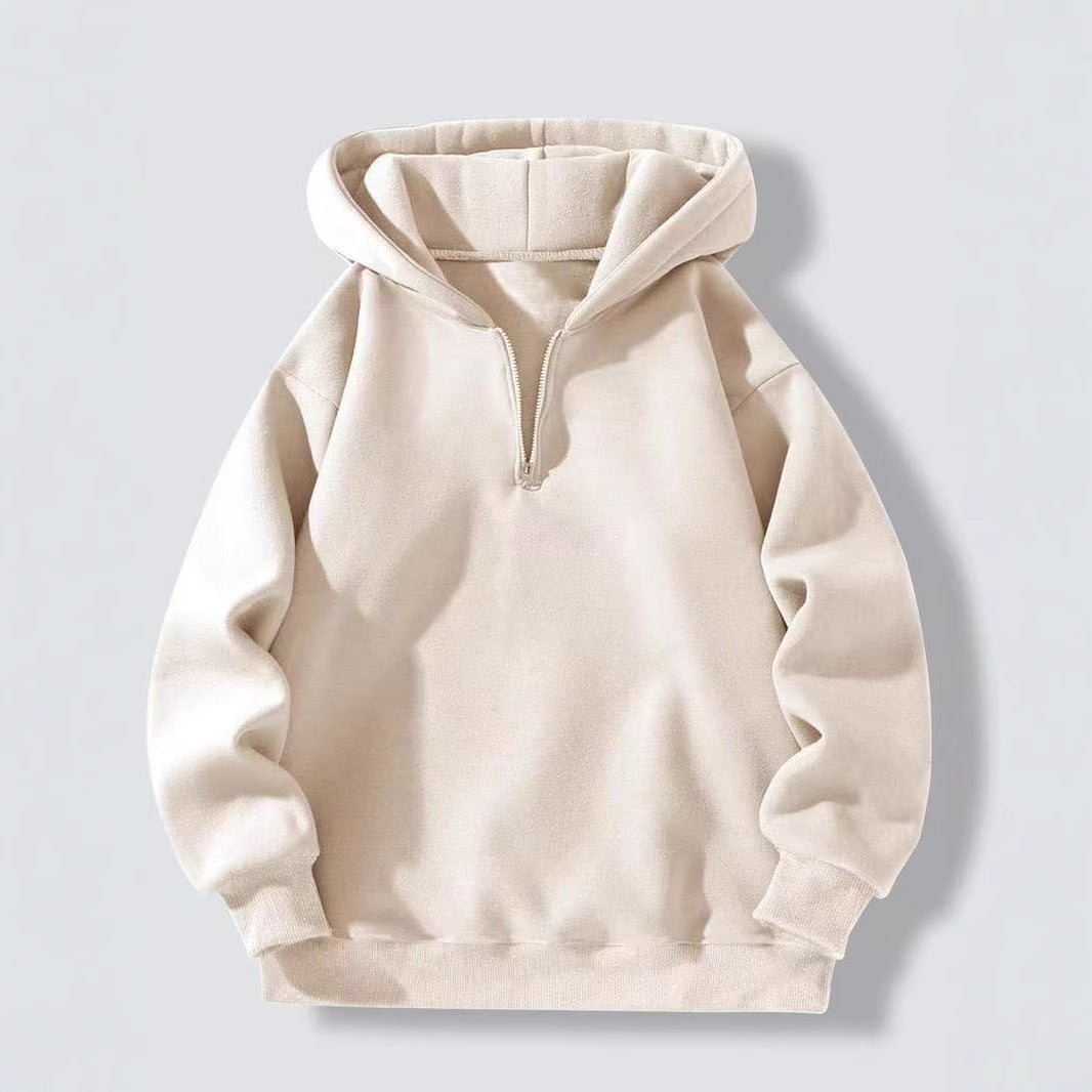 Dam Zip-Hoodie med hög krage och sidfickor Mirla-Eva Jonsson