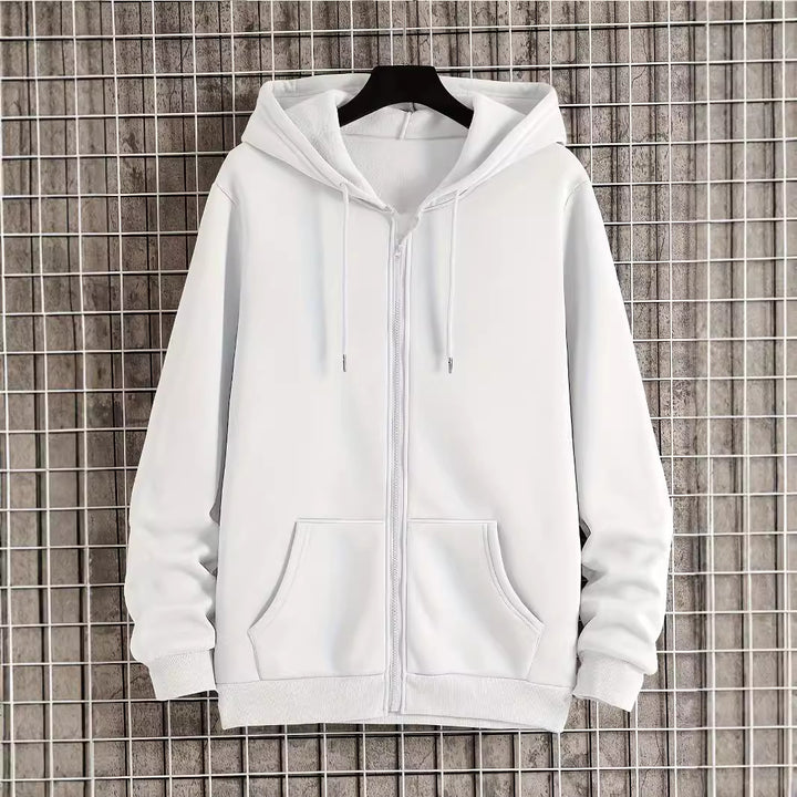 Dam Zip-Hoodie med lös passform och praktiska fickor Mirla-Eva Jonsson