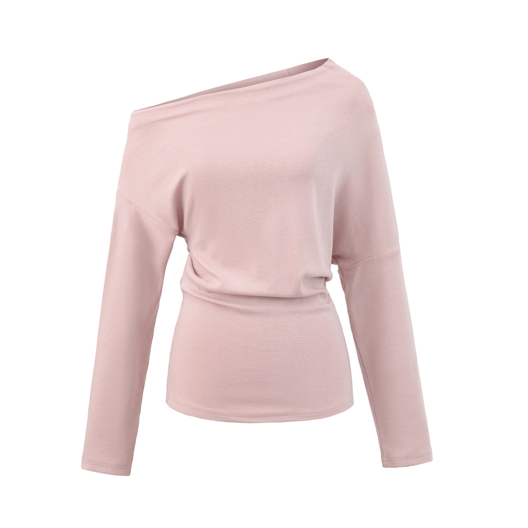 Dam asymmetriskt långärmad tröja Eva Jonsson-Eva Jonsson