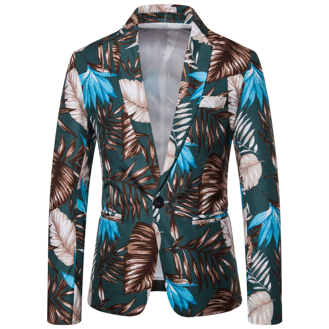Dam blazer i modern botanisk design Eva Jonsson-Eva Jonsson