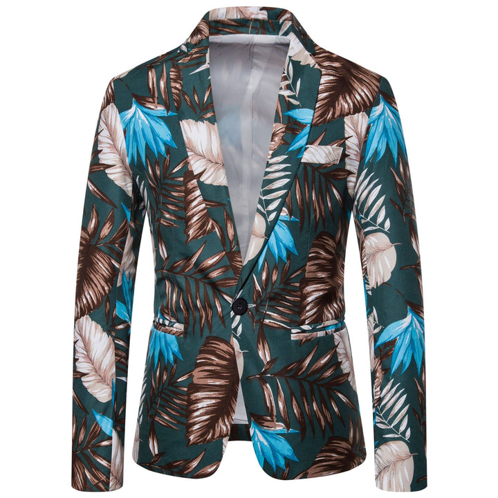 Dam blazer i modern botanisk design Mirla-Eva Jonsson