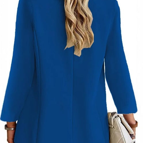 Dam blazer med trendiga fickor och elegant snitt Mirla-Eva Jonsson