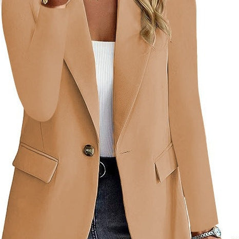 Dam blazer med trendiga fickor och elegant snitt Mirla-Eva Jonsson
