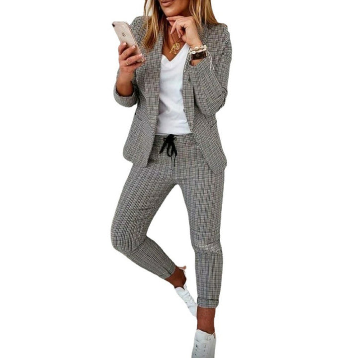Dam blazer och byxor set Eva Jonsson-Eva Jonsson