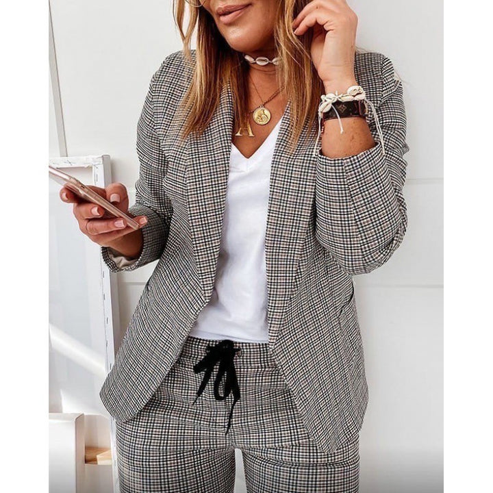 Dam blazer och byxor set Eva Jonsson-Eva Jonsson
