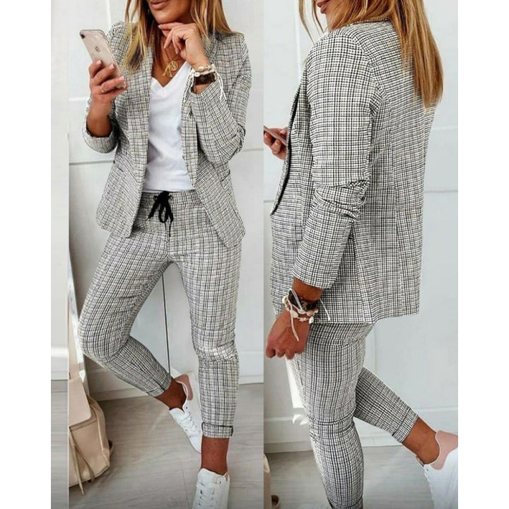 Dam blazer och byxor set Eva Jonsson-Eva Jonsson