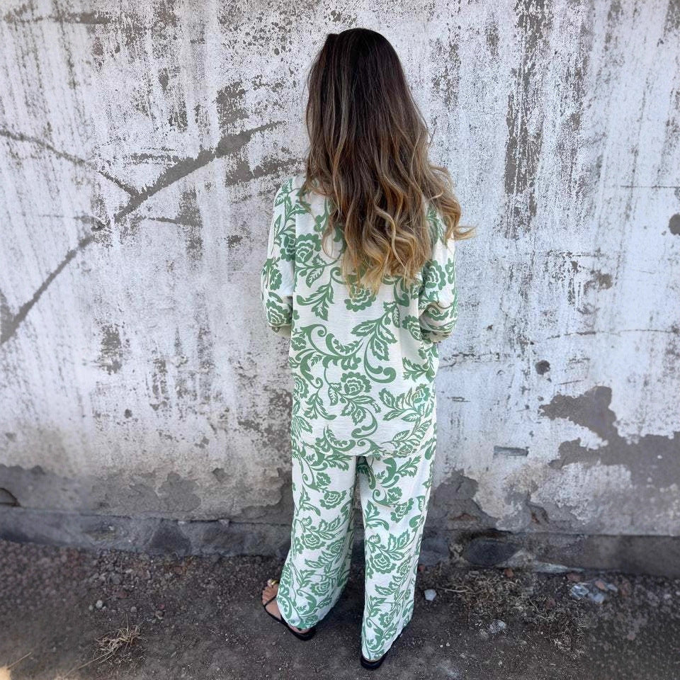 Dam blus- och byxstart-set Mirla-Eva Jonsson