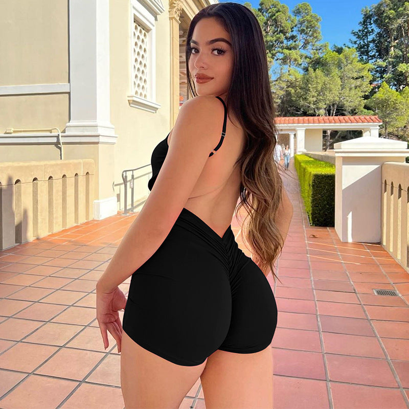 Dam bodysuit med smal passform och fina spaghetti-remmar Mirla-Eva Jonsson