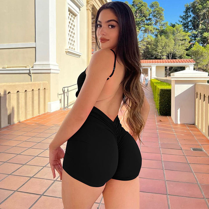 Dam bodysuit med smal passform och fina spaghetti-remmar Mirla-Eva Jonsson