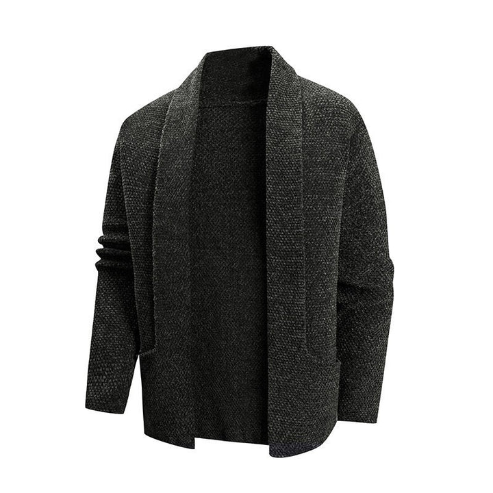 Dam cardigan i öppen stil med asymmetrisk skärning Mirla-Eva Jonsson