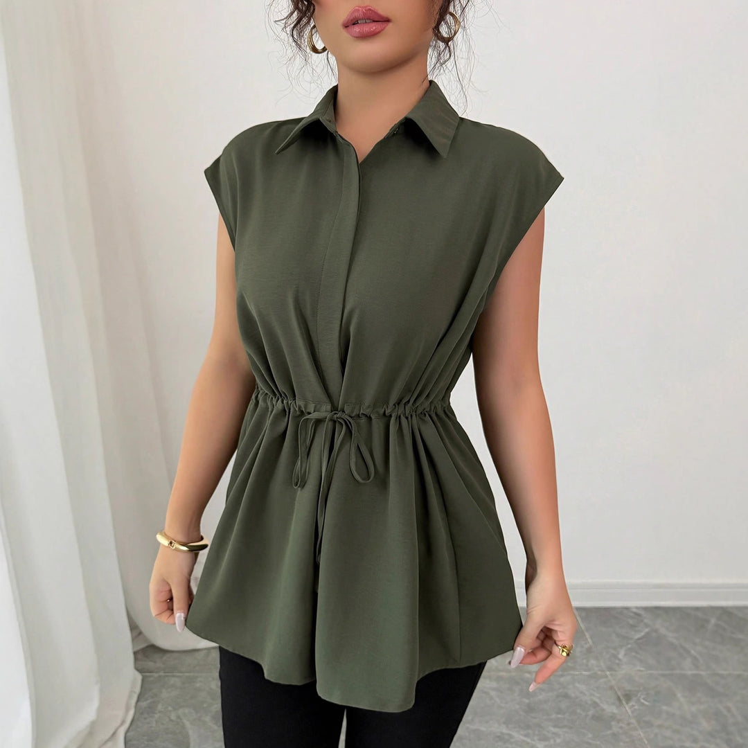 Dam casual blouse with tailored cut Mirla-Eva Jonsson