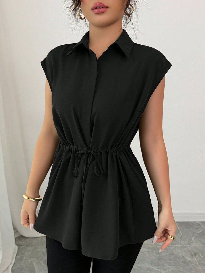 Dam casual blouse with tailored cut Mirla-Eva Jonsson