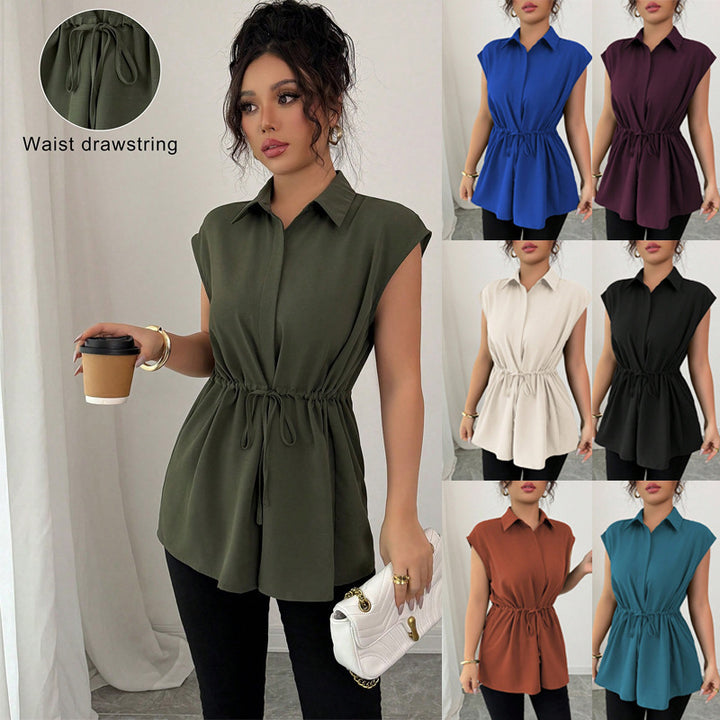 Dam casual blouse with tailored cut Mirla-Eva Jonsson