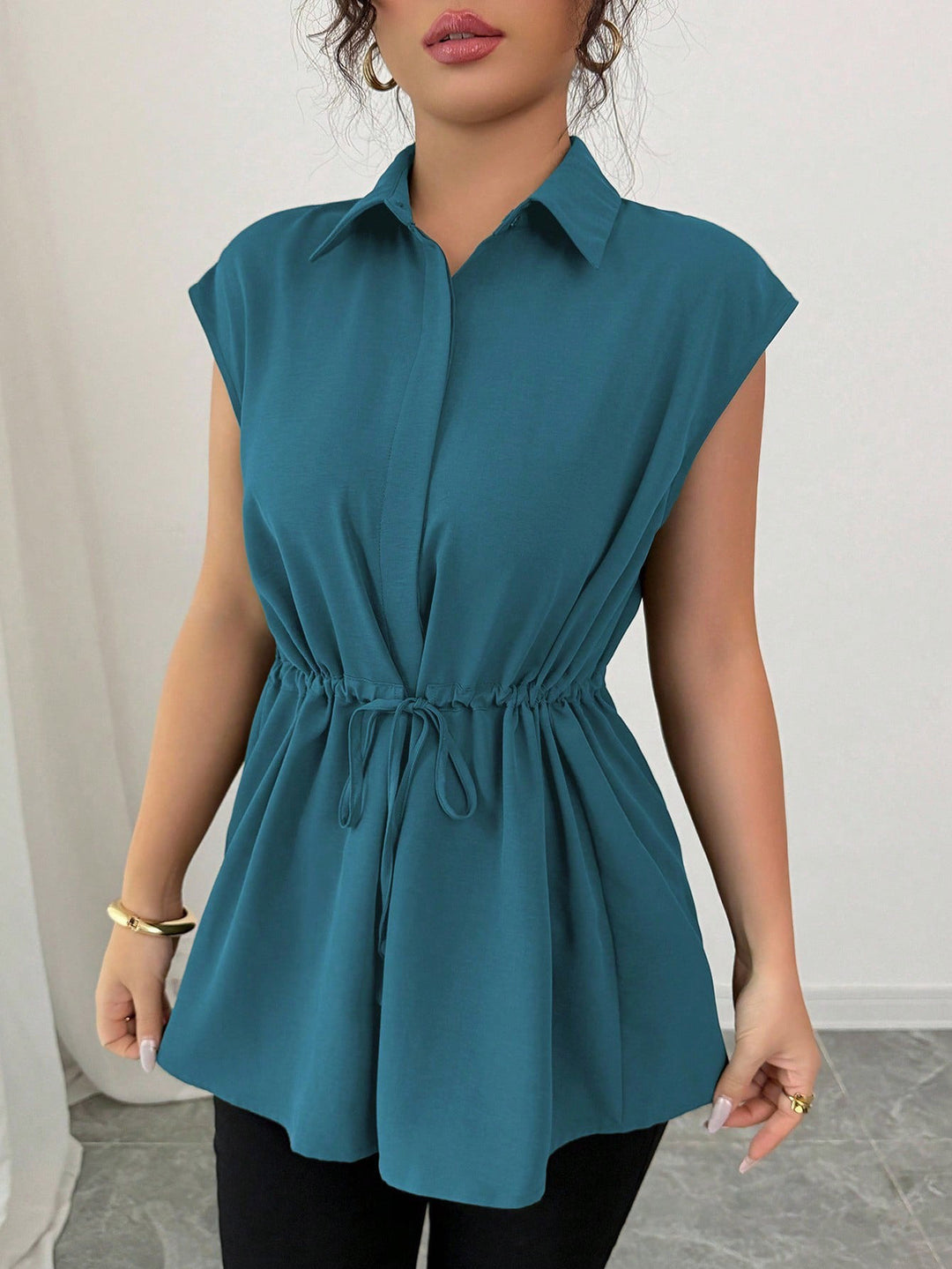 Dam casual blouse with tailored cut Mirla-Eva Jonsson