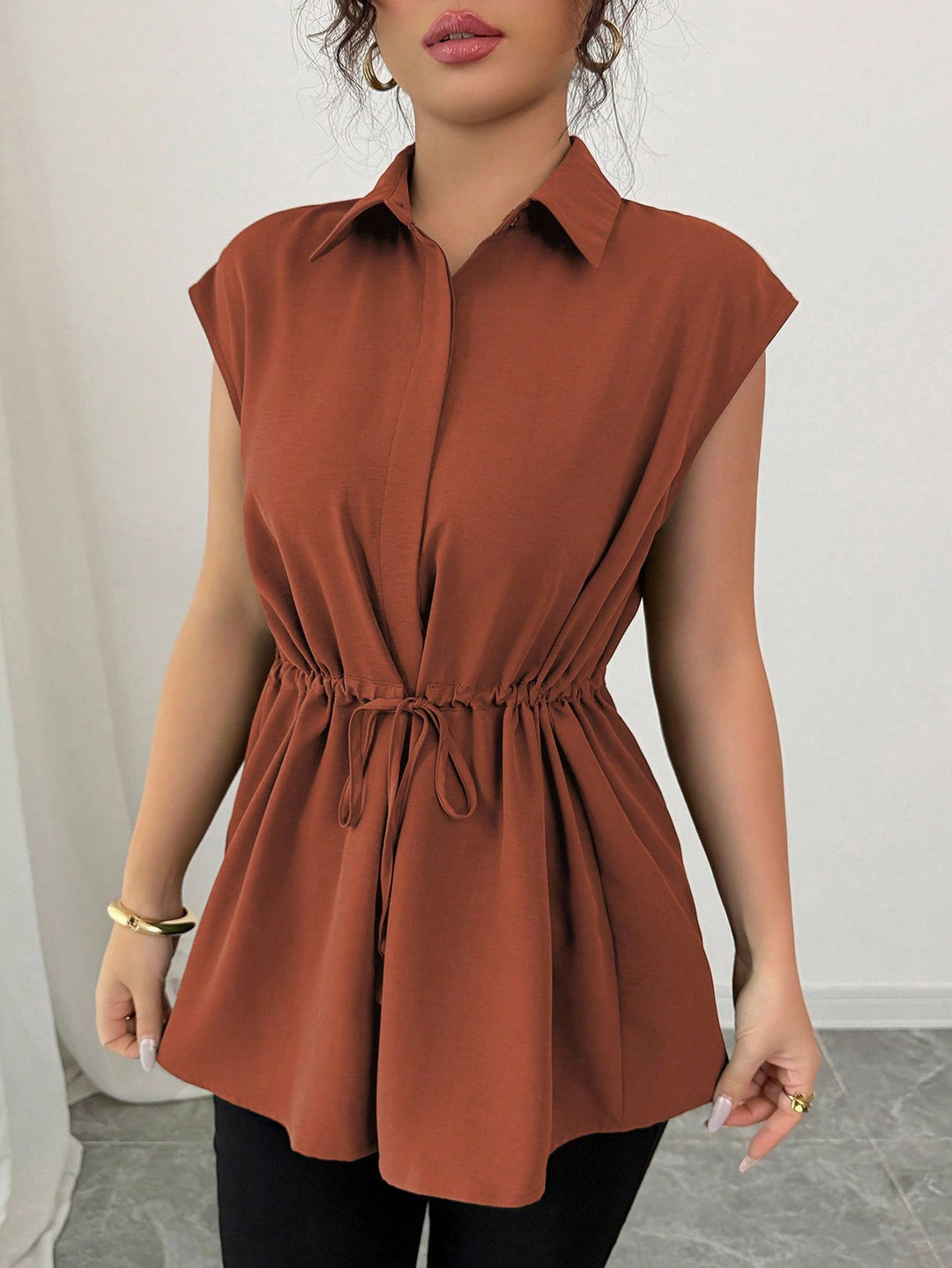 Dam casual blouse with tailored cut Mirla-Eva Jonsson