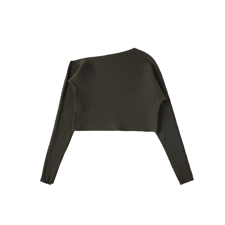 Dam cropped stickad topp Mirla-Eva Jonsson