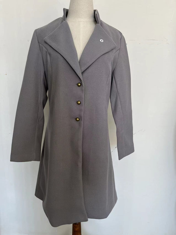 Dam elegant asymmetrisk övergångsjacka Eva Jonsson-Eva Jonsson