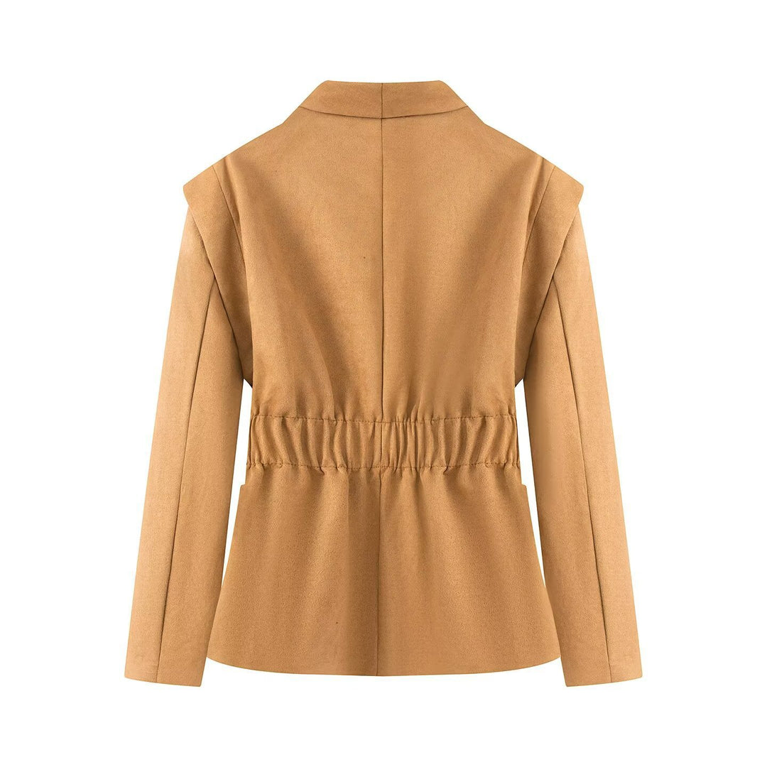 Dam elegant blazerjacka med klassisk skärning och påsydda fickor Eva Jonsson-Eva Jonsson