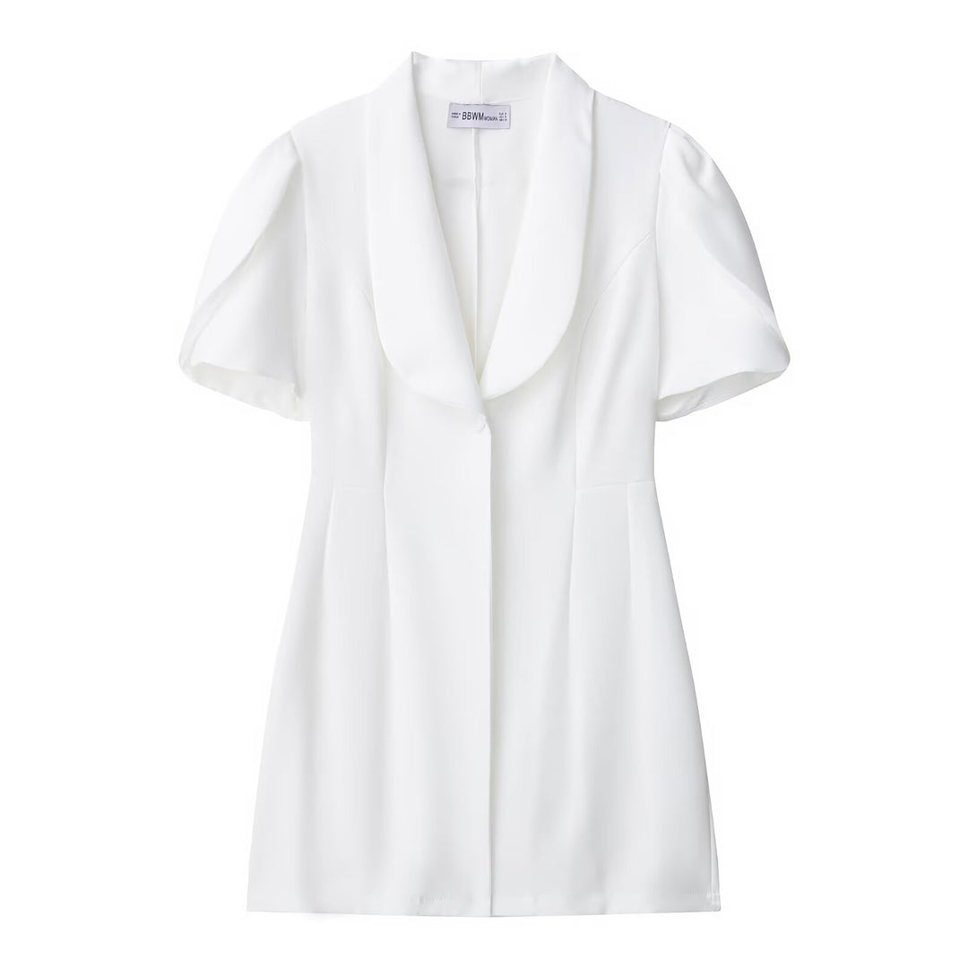 Dam elegant blazerjacka med korta ärmar Eva Jonsson-Eva Jonsson