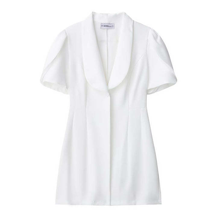 Dam elegant blazerjacka med korta ärmar Eva Jonsson-Eva Jonsson