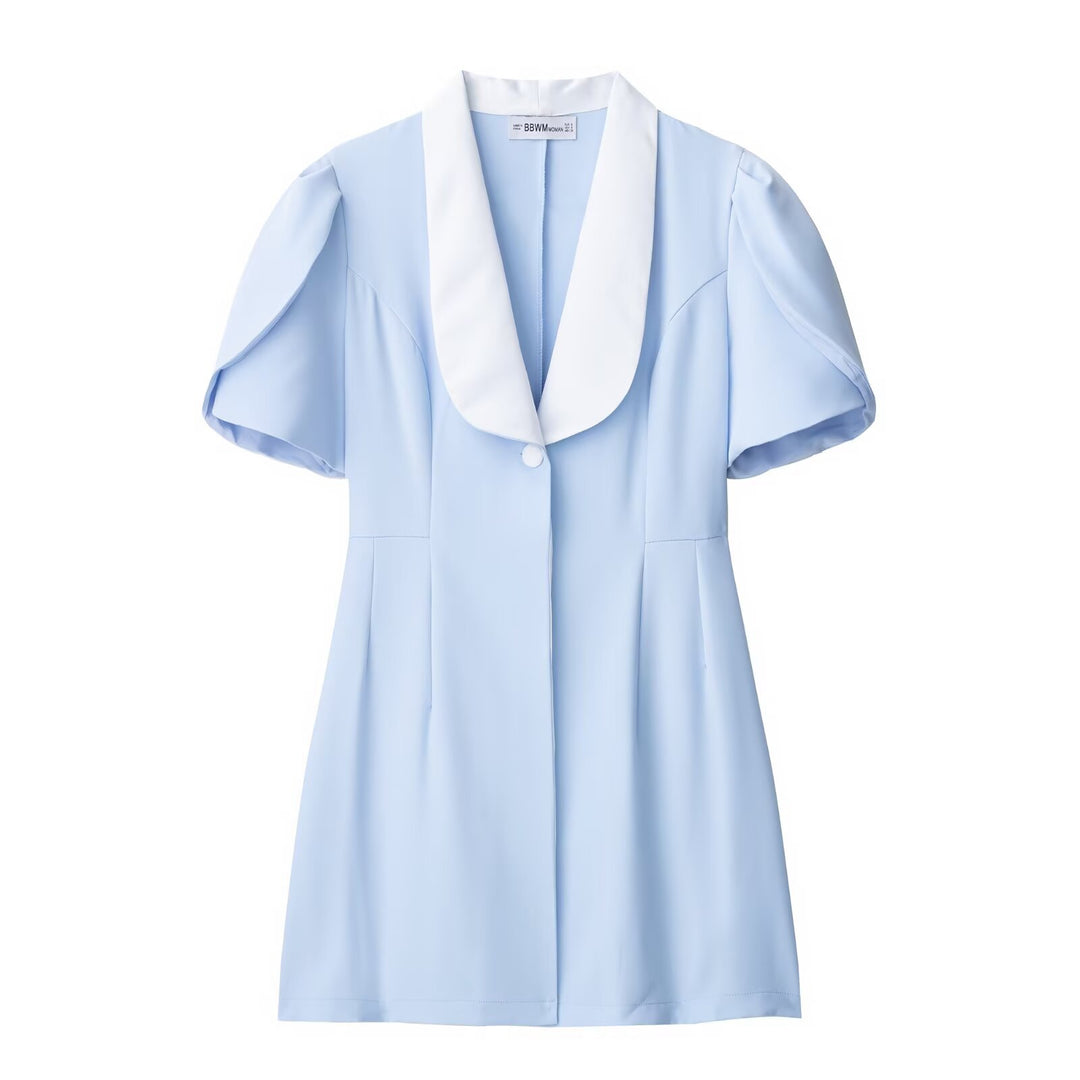 Dam elegant blazerjacka med korta ärmar Eva Jonsson-Eva Jonsson