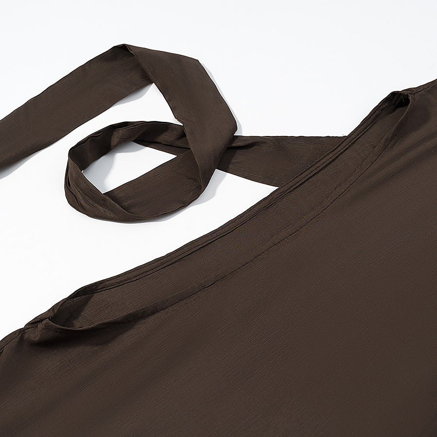 Dam elegant kaftankappa med moderiktig bindebälte Eva Jonsson-Eva Jonsson