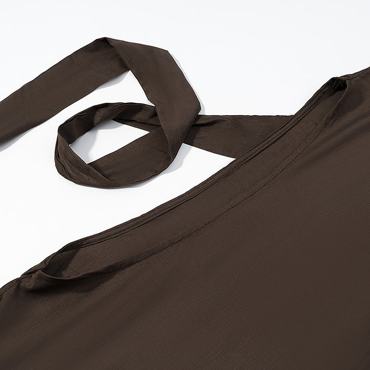 Dam elegant kaftankappa med moderiktig bindebälte Eva Jonsson-Eva Jonsson