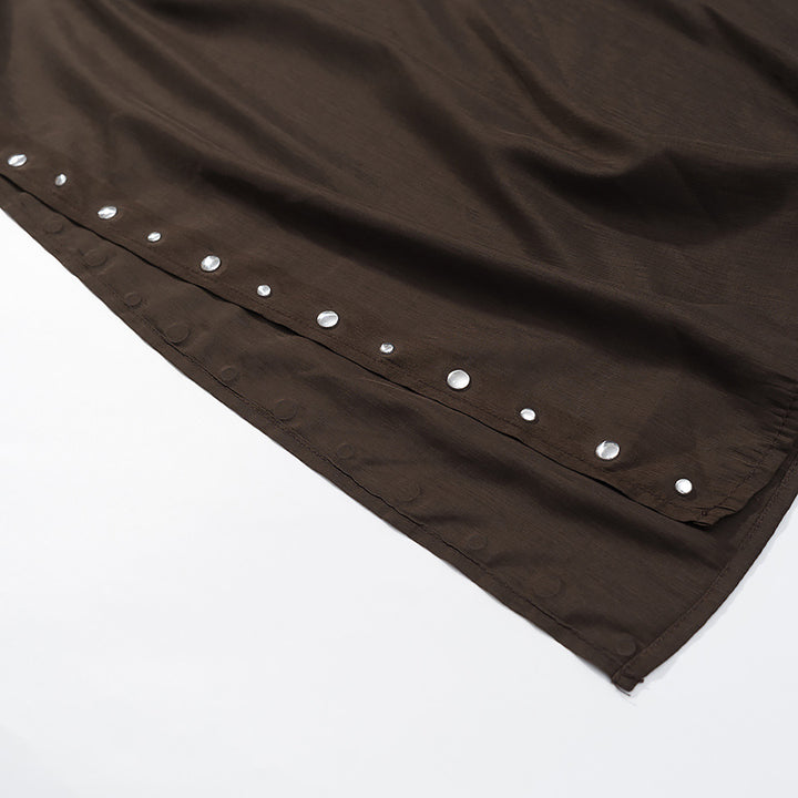 Dam elegant kaftankappa med moderiktig bindebälte Eva Jonsson-Eva Jonsson