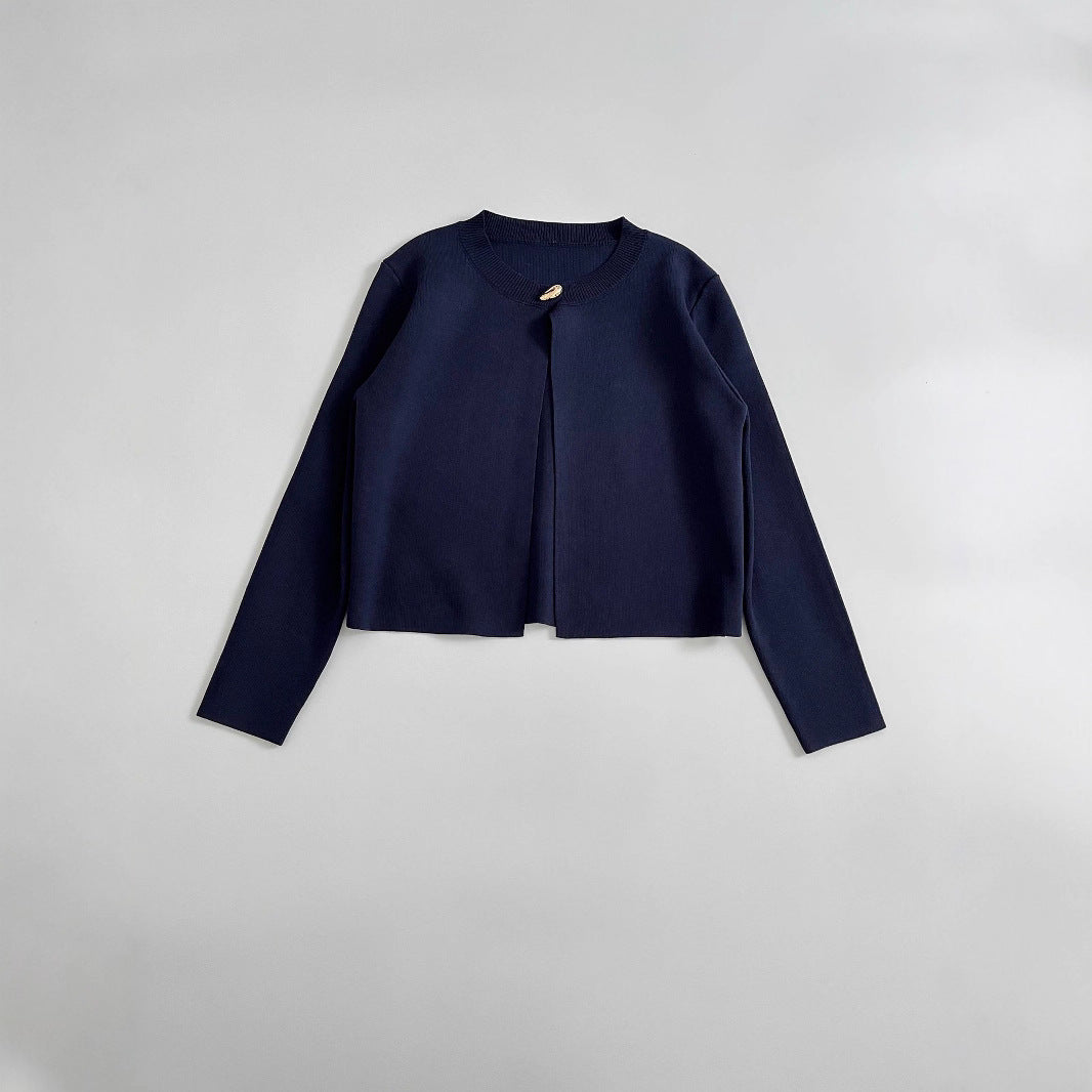 Dam elegant kavaj med dekorativa knapppdetaljer Eva Jonsson-Eva Jonsson