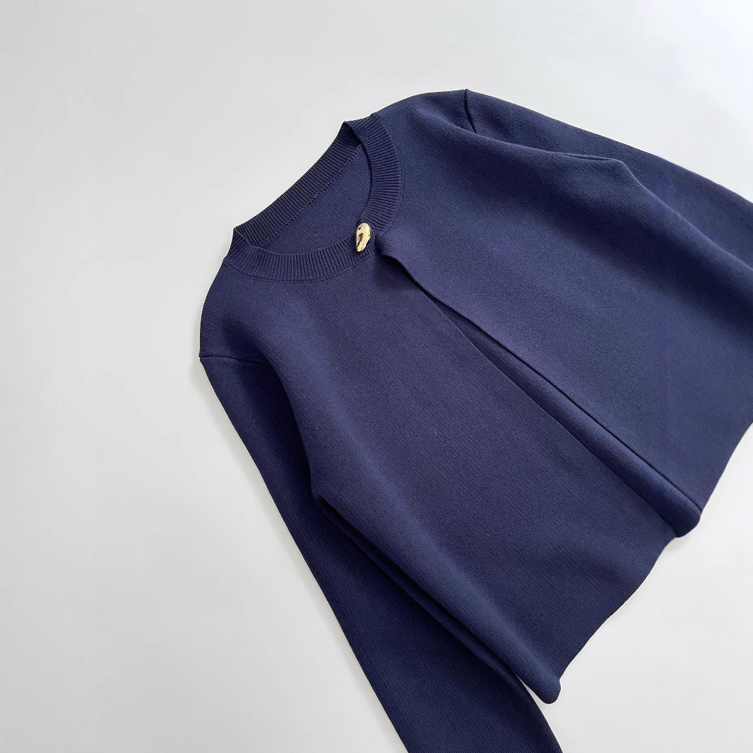 Dam elegant kavaj med dekorativa knapppdetaljer Eva Jonsson-Eva Jonsson