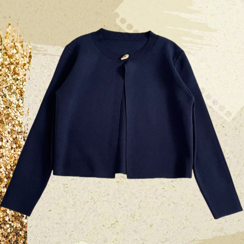 Dam elegant kavaj med dekorativa knapppdetaljer Eva Jonsson-Eva Jonsson