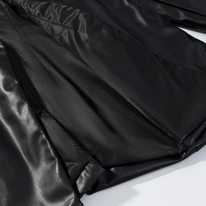 Dam elegant konstläderjacka Eva Jonsson-Eva Jonsson