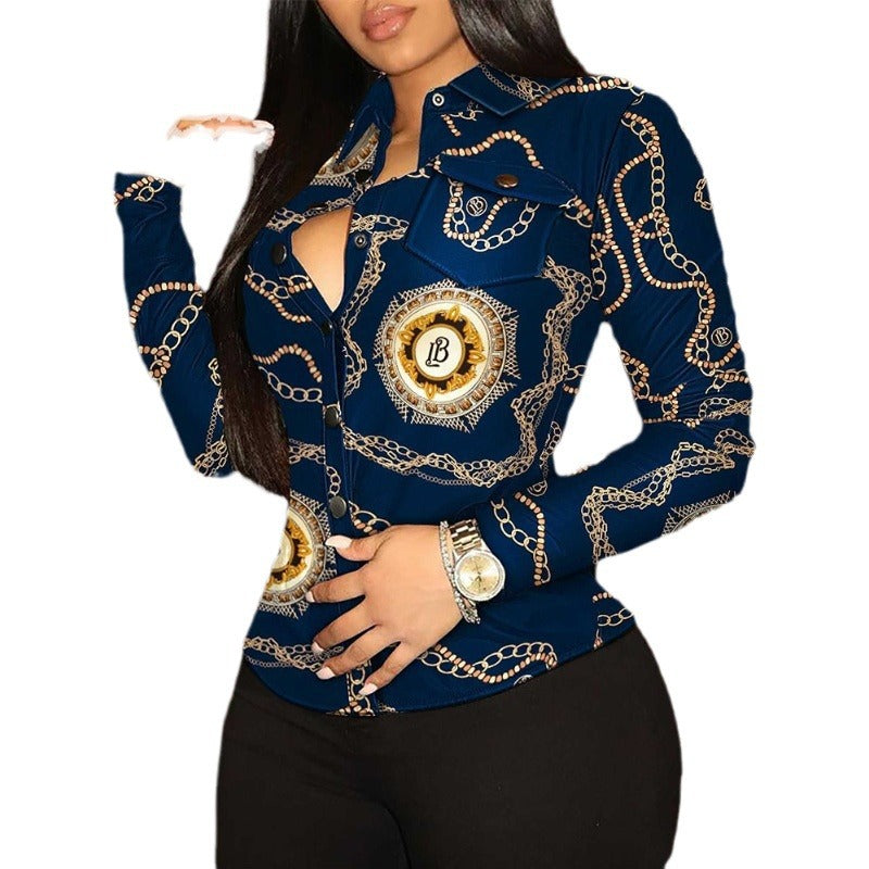 Dam elegant läderblus Mirla-Eva Jonsson