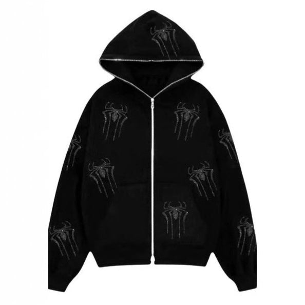 Dam herr hoodie med unik grafikdesign Mirla-Eva Jonsson