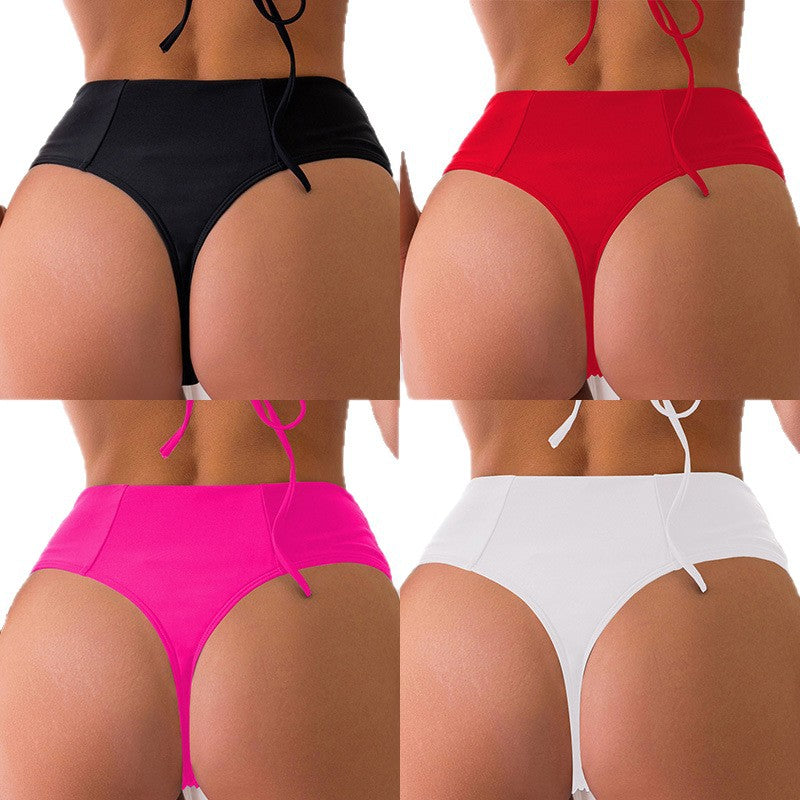 Dam högskurna bikini-byxor med figursmickrande snitt och sidoband Mirla-Eva Jonsson