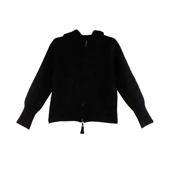 Dam hoodie cardigan med full dragkedja Mirla-Eva Jonsson