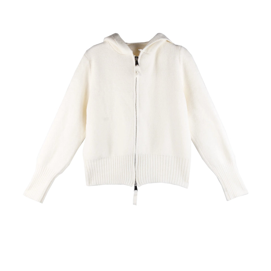 Dam hoodie cardigan med full dragkedja Mirla-Eva Jonsson
