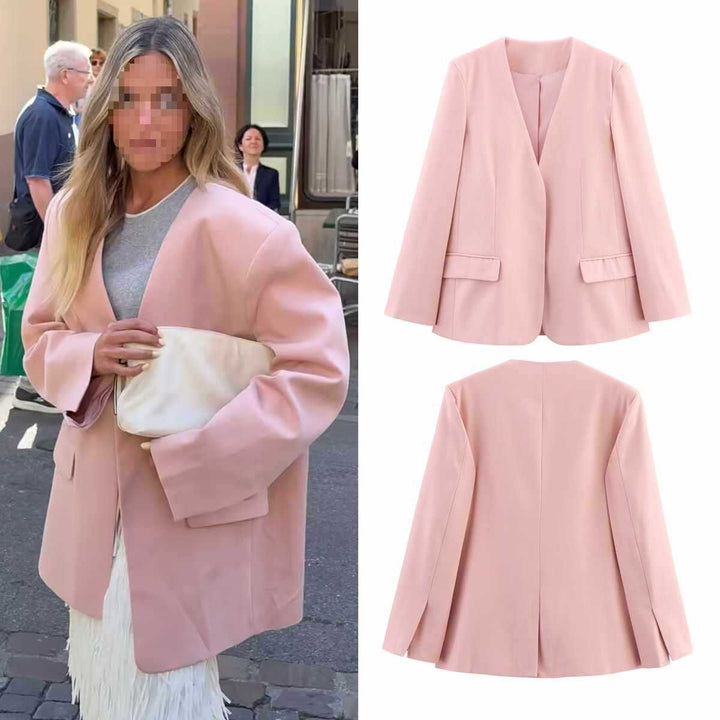 Dam klassisk blazer med elegant skärning och praktiska fickor Mirla-Eva Jonsson