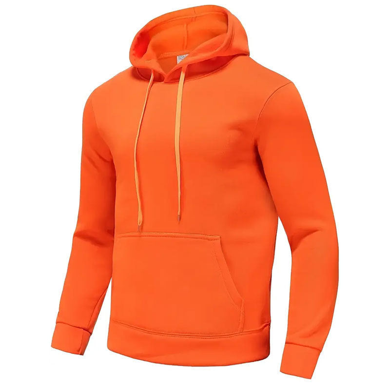 Dam klassisk hoodie med känguruficka och elastiska muddar Mirla-Eva Jonsson