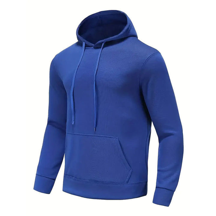 Dam klassisk hoodie med känguruficka och elastiska muddar Mirla-Eva Jonsson