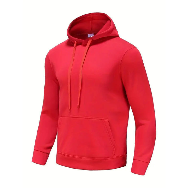 Dam klassisk hoodie med känguruficka och elastiska muddar Mirla-Eva Jonsson